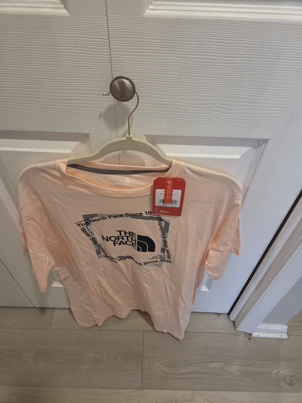 The North Face Peach Graphic Logo Tee